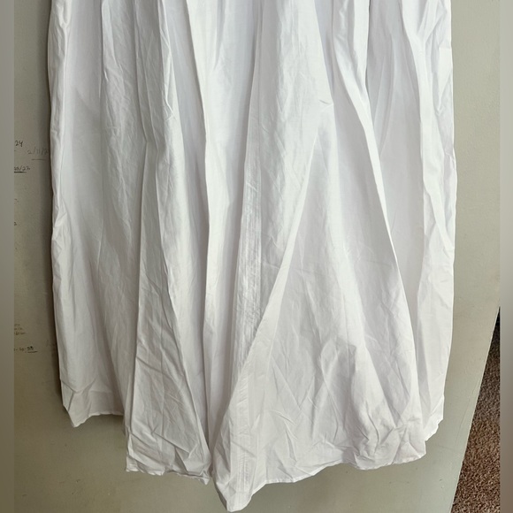 Olivaceous Babydoll Midi Poplin Dress - Picture 8 of 16